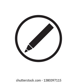 edit, sign up, pencil icon vector