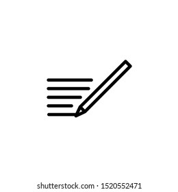 Edit text icon sign symbol