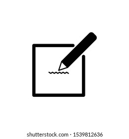 Edit text icon sign symbol