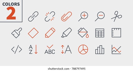 Edit text Pixel Perfect Well-crafted Vector Thin Line Icons 48x48 Ready for 24x24 Grid for Web Graphics and Apps with Editable Stroke. Simple Minimal Pictogram Part 4-4