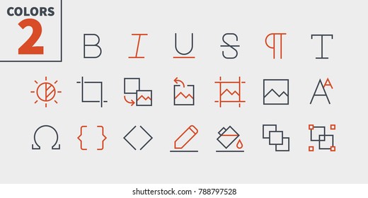 Edit text Pixel Perfect Well-crafted Vector Thin Line Icons 48x48 Ready for 24x24 Grid for Web Graphics and Apps with Editable Stroke. Simple Minimal Pictogram Part 3-4