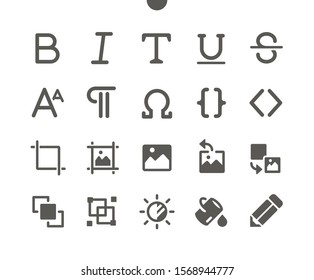 Edit Text V3 UI Pixel Perfect Well-crafted Vector Solid Icons 48x48 Ready For 24x24 Grid For Web Graphics And Apps. Simple Minimal Pictogram