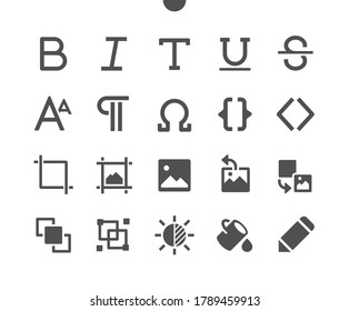 Edit text v3 UI Pixel Perfect Well-crafted Vector Solid Icons 48x48 Ready for 24x24 Grid for Web Graphics and Apps. Simple Minimal Pictogram