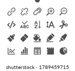 Edit text v4 UI Pixel Perfect Well-crafted Vector Solid Icons 48x48 Ready for 24x24 Grid for Web Graphics and Apps. Simple Minimal Pictogram