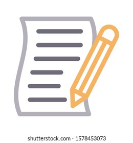 edit vector color line icon 