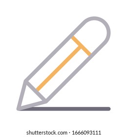 Farbzeilensymbol der Vektorillustration bearbeiten 