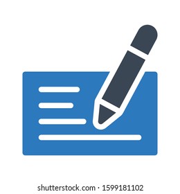 edit vector glyph color icon 