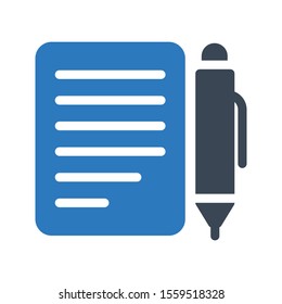 edit vector glyph colour icon 