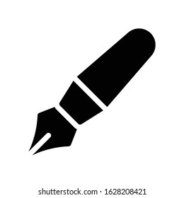 edit vector glyph flat icon 