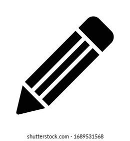 edit vector glyph flat icon 