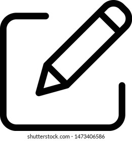 Edit Vector Icon - Vector
