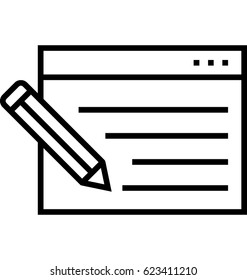 Edit Vector Icon