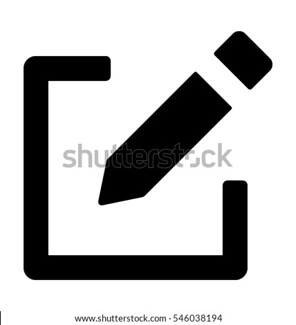 Edit Vector Icon