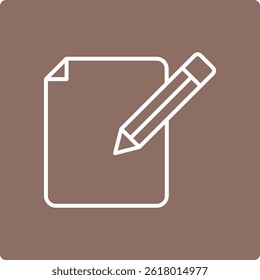 Edit vector icon. Can be used for printing, mobile and web applications.
