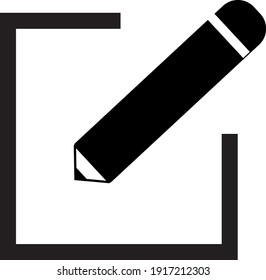 Edit vector icon illustration isolated for graphic and web design.