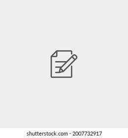 Edit vector icon illustration sign