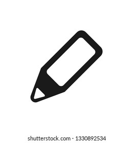 Edit vector icon on white background