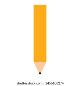 Edit vector icon. Pencil,write symbol. Flat vector sign isolated on white background. Simple vector illustration for graphic and web design.