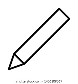 Edit vector icon. Pencil,write symbol. Flat vector sign isolated on white background. Simple vector illustration for graphic and web design.