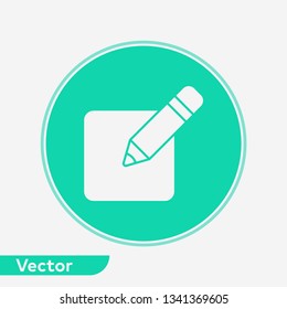 Edit vector icon sign symbol