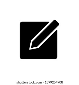 Edit vector icon. This icon use for admin panels, website, interfaces, mobile apps
