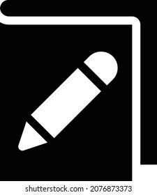 edit vector illustration isolated on a transparent background . glyph vector icons for concept or web graphics.