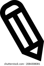 editar ilustración vectorial aislada en un fondo transparente. iconos vectoriales de trazo para el concepto o gráficos web.