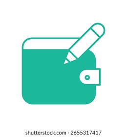 Ícone Editar wallet no preenchimento