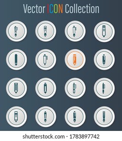 Edit web icons for user interface design