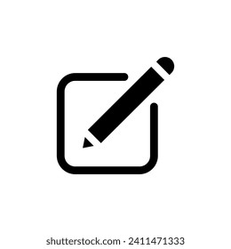 edit, write, tool, draw icons, with simple solid icon styles suitable for design elements