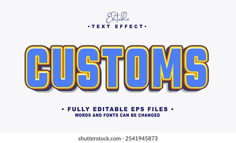 editable 3d custom text effect.typhography logo