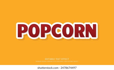 editable 3d text effect sticker style template