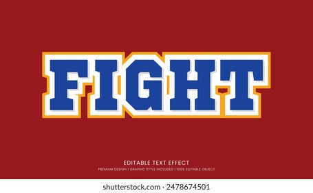 editable 3d text effect sticker style template