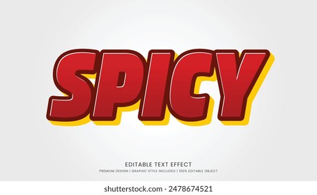 editable 3d text effect sticker style template