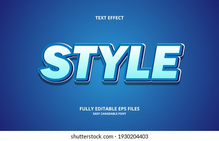 Editable 3D Text Effects Template