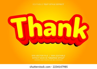 Editable 3D Text Effects Template