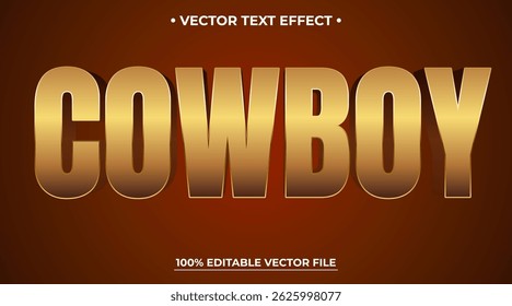 Efeito de texto vintage 3d editável estilo de fonte clássico