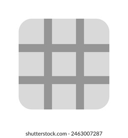 Editable 3x3 grid vector icon. Part of a big icon set family. Perfect for web and app interfaces, presentations, infographics, etc