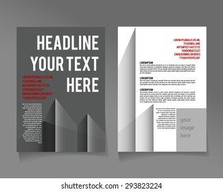 Editable A4 poster in silver urban style for design  presentation  website, magazine,  template abstract, urban style