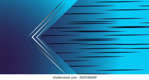 Editable abstract background with attractive blue gradient mesh color and abstract shape. Suitable for the cover of social media, web banners, presentations, and more.