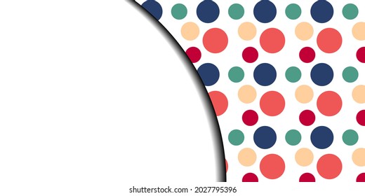 Editable abstract background with attractive gradient mesh color and abstract shape. Suitable for the cover of social media, web banners, presentations, and more.