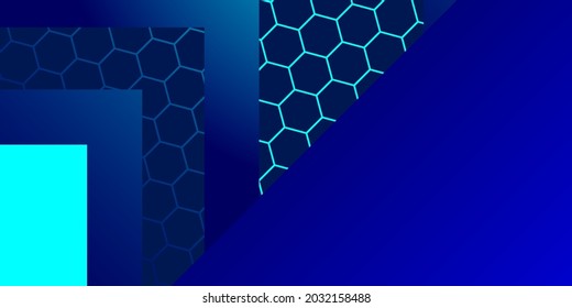 Editable abstract background with attractive gradient mesh color and abstract shape. Suitable for the cover of social media, web banners, presentations, and more.