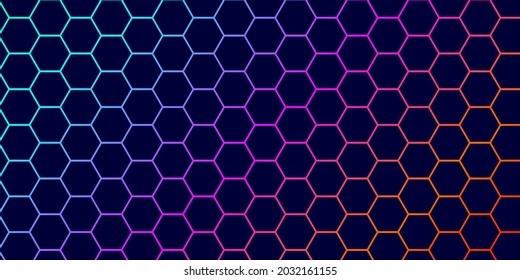 Editable abstract background with attractive gradient mesh color and abstract shape. Suitable for the cover of social media, web banners, presentations, and more.