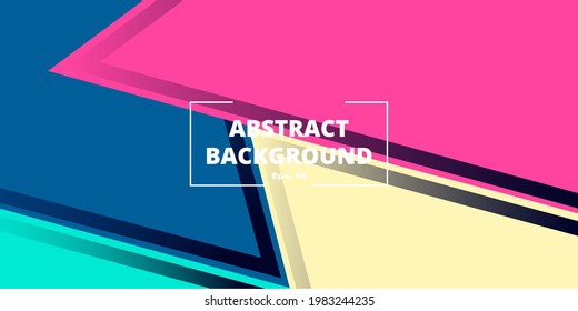 Bearbeitbarer abstrakter Hintergrund mit attraktiver Vintage-Farbe und bunter Streifenform. Geeignet für den Hintergrund von Social Media, Landing Page, Website und Print-Materialien.