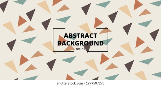 Editable abstract background with the abstract pattern color vintage. Suitable for the background of social media, landing page, website, and print materials.