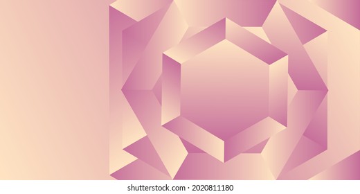 Editable abstract background with abstract shapes and attractive gradient mesh color. Suitable for the background template of social media post, banner, and cover.
