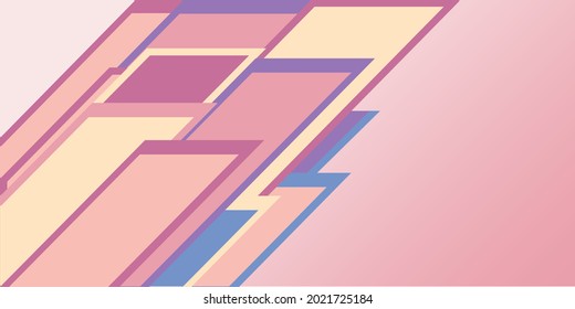 Editable abstract background with abstract shapes and attractive gradient mesh color. Suitable for the background template of social media post, banner, and cover.