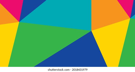 Editable Abstract background with the abstract shapes and multiple attractive colors. Suitable for the background template of social media post, banner, and cover.