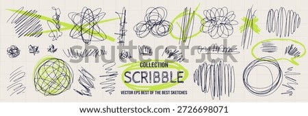 Editable abstract sketch with messy pen scratch and charcoal flourishes. Website background elements that utilize a gritty messy pen scratch pattern.
