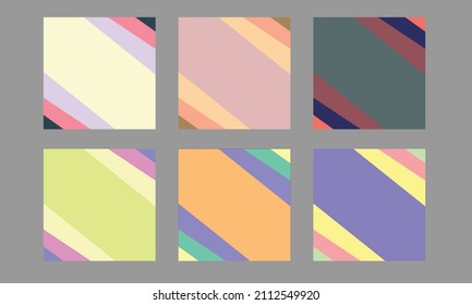 Publicación de plantilla abstracta editable para medios sociales. publicidad de banner web para el diseño de promoción con color amarillo verde rojo y rosa.